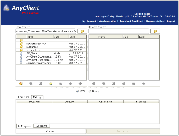 anyclient webdav windows 7
